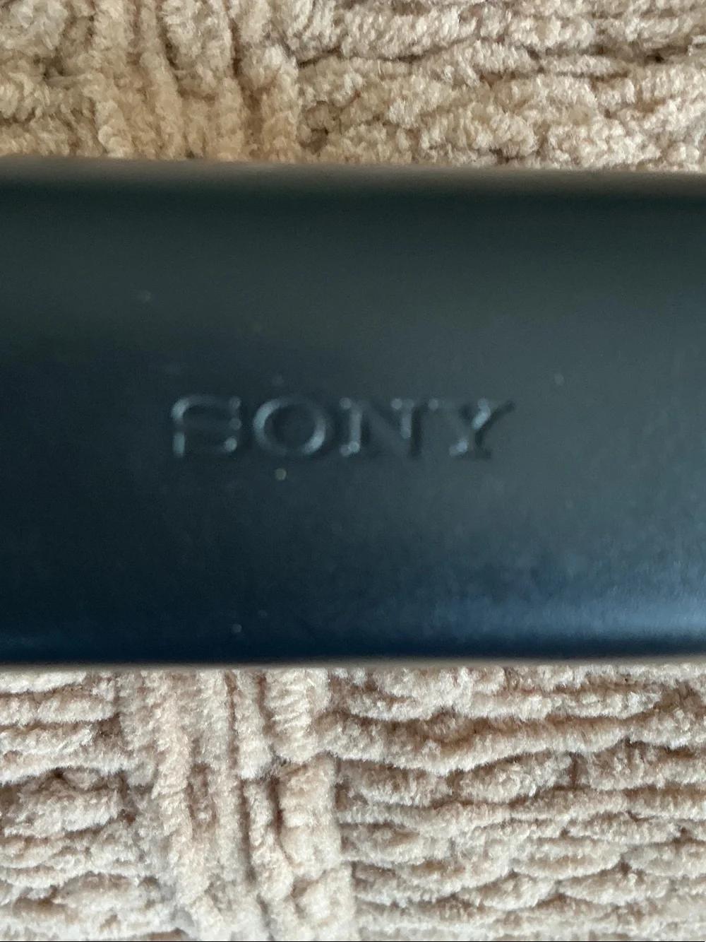 Sony Black Wireless Earbuds Charging Case